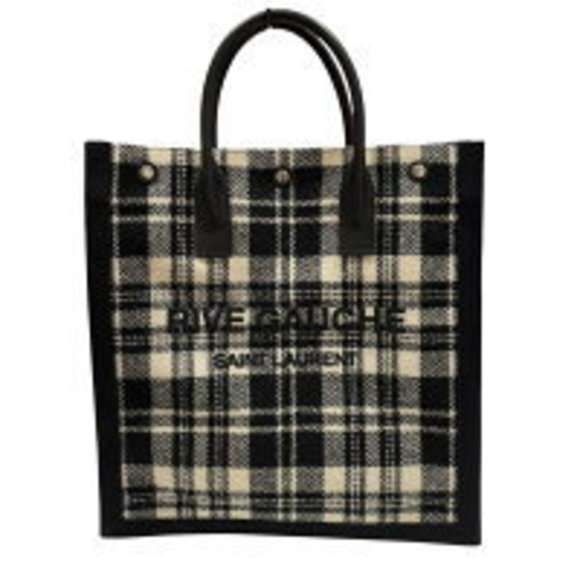 Saint Laurent ParisNo Tote Bag Handbag Black - Picture 1 of 6